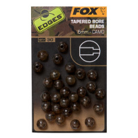 Fox korálky edges camo tapered bore bead 30 ks - 6 mm