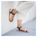 ANGLES AURA Brown | Dámské barefoot sandály