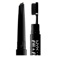 NYX Professional Makeup Fill & Fluff Eyebrow Pomade Pencil Tužka na obočí - odstín Brunette 0.2 