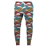 Aloha From Deer Unisex's Tribal Waves Sweatpants SWPN-PC AFD556