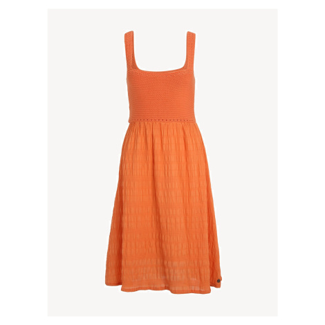 šaty oranžová Tamaris