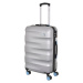 Cestovní kufr Dielle Wave 4W M 150-60-13 stříbrná 54 L