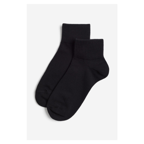 H & M - Sportovní ponožky z materiálu DryMove™ 3 páry - černá H&M