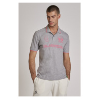 Polokošile la martina man polo s/s piquet stretch šedá