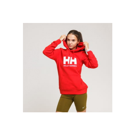 Helly Hansen W HH Logo Hoodie červená