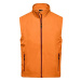 James&amp;Nicholson Pánská softshellová vesta JN1022 Orange