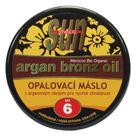 Opalovací máslo s arganovým olejem SPF 6 200 ml