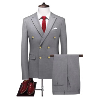 Dvouřadý pánský oblek sako a kalhoty