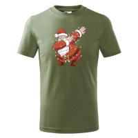 Dětské tričko Santa a světélka - vánoční tričko