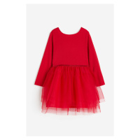 H & M - Šaty's tylovou sukní - červená