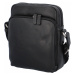 Pánská kožená taška na doklady černá - Hexagona 823154 černá