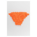Dětské plavky Guess oranžová barva