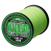 Madcat Pletená Šňůra Backbone PE X8 Chartreuse 1m Nosnost: 84,1kg, Průměr: 0,60mm