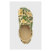 Pantofle Crocs Classic Printed Camo Clog pánské, zelená barva, 206454