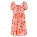 Bonprix RAINBOW šaty s květy Barva: Oranžová, Mezinárodní