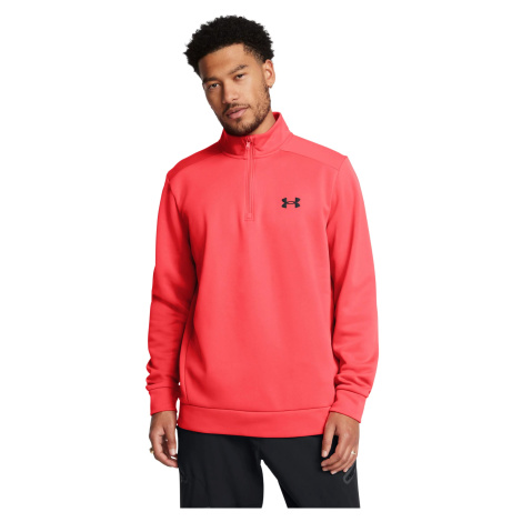 UA Armour Fleece 1/4 Zip-RED L Under Armour