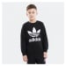 Juniorská mikina ADIDAS ORIGINALS TREFOIL CREW-ED7797-black white