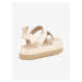 Béžové dámské semišové sandály UGG W Goldenstar