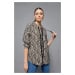 DEFACTO Patterned Balloon Sleeve Shirt