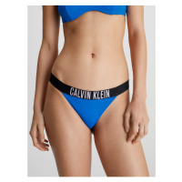 Modrý dámský spodní díl plavek Calvin Klein Underwear - Dámské