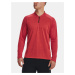 Under Armour Tričko UA Tech 2.0 Novelty 1/4 Zip-RED - Pánské