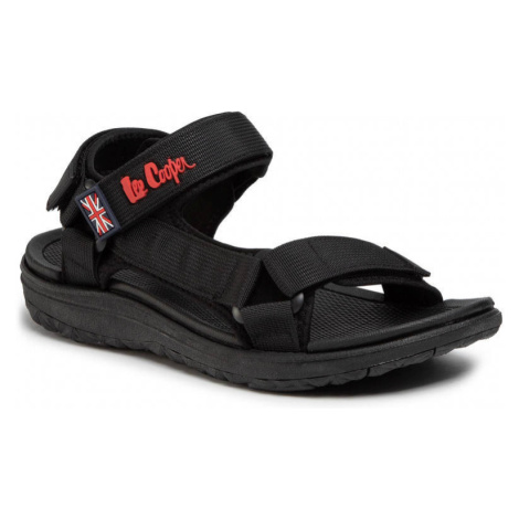 Lee Cooper LCW-20-34-016 Pánské sandály černé