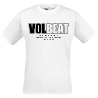 Volbeat Servant Of The Mind Logo Tričko bílá