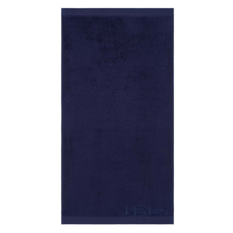 Malý bavlněný ručník Kenzo Iconic Navy 55x100 cm