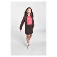 Dětská sukně Michael Kors hnědá barva, mini