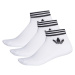 Adidas adidas Trefoil Ankle Socks 3 Pairs Bílá