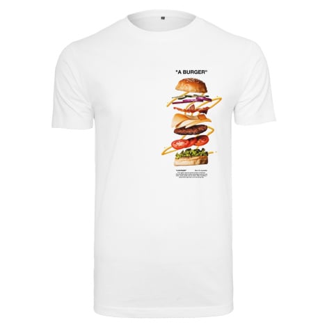 Burger Tee bílé