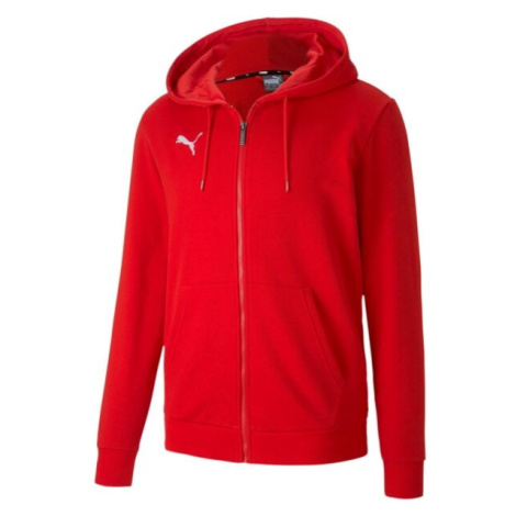 Puma TEAMGOAL 23 CASUALS HOODIE Pánská tréninková mikina, červená, velikost