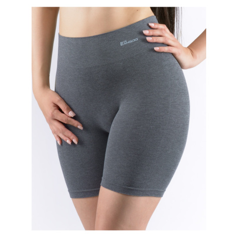 Gina Dámské boxerky s delší nohavičkou 03019P Šedá-bílá