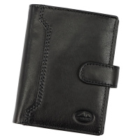 Pánská kožená peněženka EL FORREST 852-19 RFID černá
