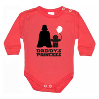 Dětské body s potiskem Star Wars Daddys Princess