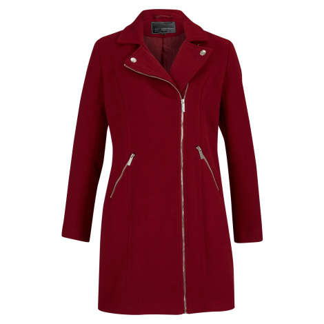 Bonprix BPC SELECTION kabát na zip Barva: Červená, Mezinárodní