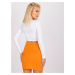 BÍLÝ ZAVINOVACÍ CROP TOP PAOLA --WHITE Bílá