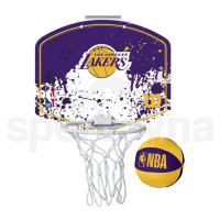 Wilson NBA Team Mini Hoop La Lakers WTB1302LL - purple
