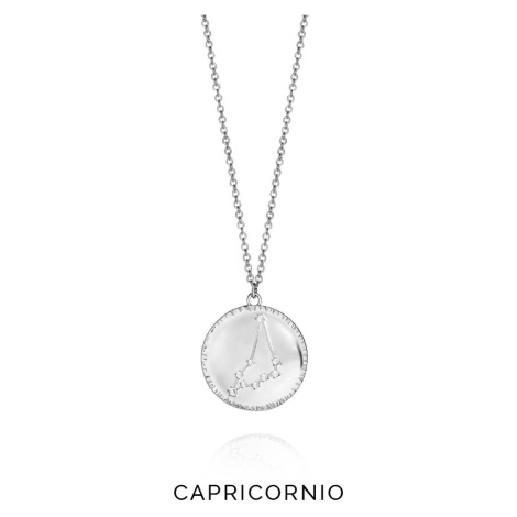 Viceroy Stříbrný náhrdelník znamení Kozoroh Horoscopo 61014C000-38C