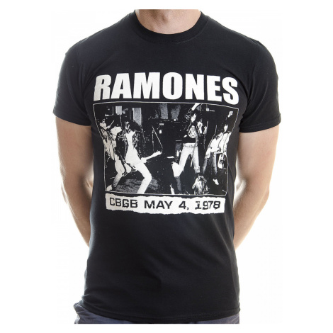 Ramones tričko, CBGBS 1978, pánské RockOff