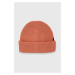 Vlněná čepice Resteröds oranžová barva, z husté pleteniny, vlněná