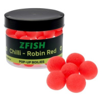 Zfish plovoucí boilies pop-up 60 g 16 mm - chilli robin red