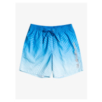 Quiksilver šortky Everyday Warped Logo Volley snorkel blue