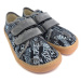 Barefoot tenisky Froddo Black-Grey textilní G1700355-2