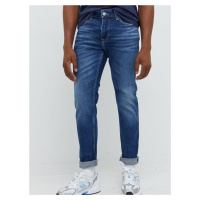 Tommy Jeans pánské modré džíny AUSTIN SLIM