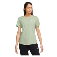 Nike SPORTSWEAR CLUB Dámské tričko, světle zelená, velikost