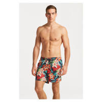 PLAVKY GANT CF FLORAL PRINT SWIM SHORTS modrá