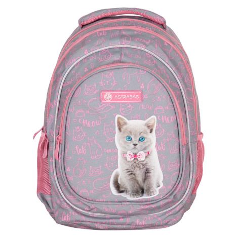 Astrabag Školní batoh Pinky Kitty
