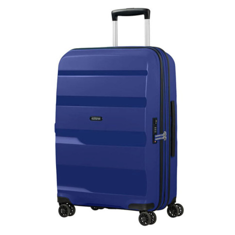 American Tourister Skořepinový cestovní kufr Bon Air DLX M EXP 66/73 l - tmavě modrá