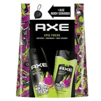 AXE Epic Fresh vánoční kazeta s mycí houbou 400 ml